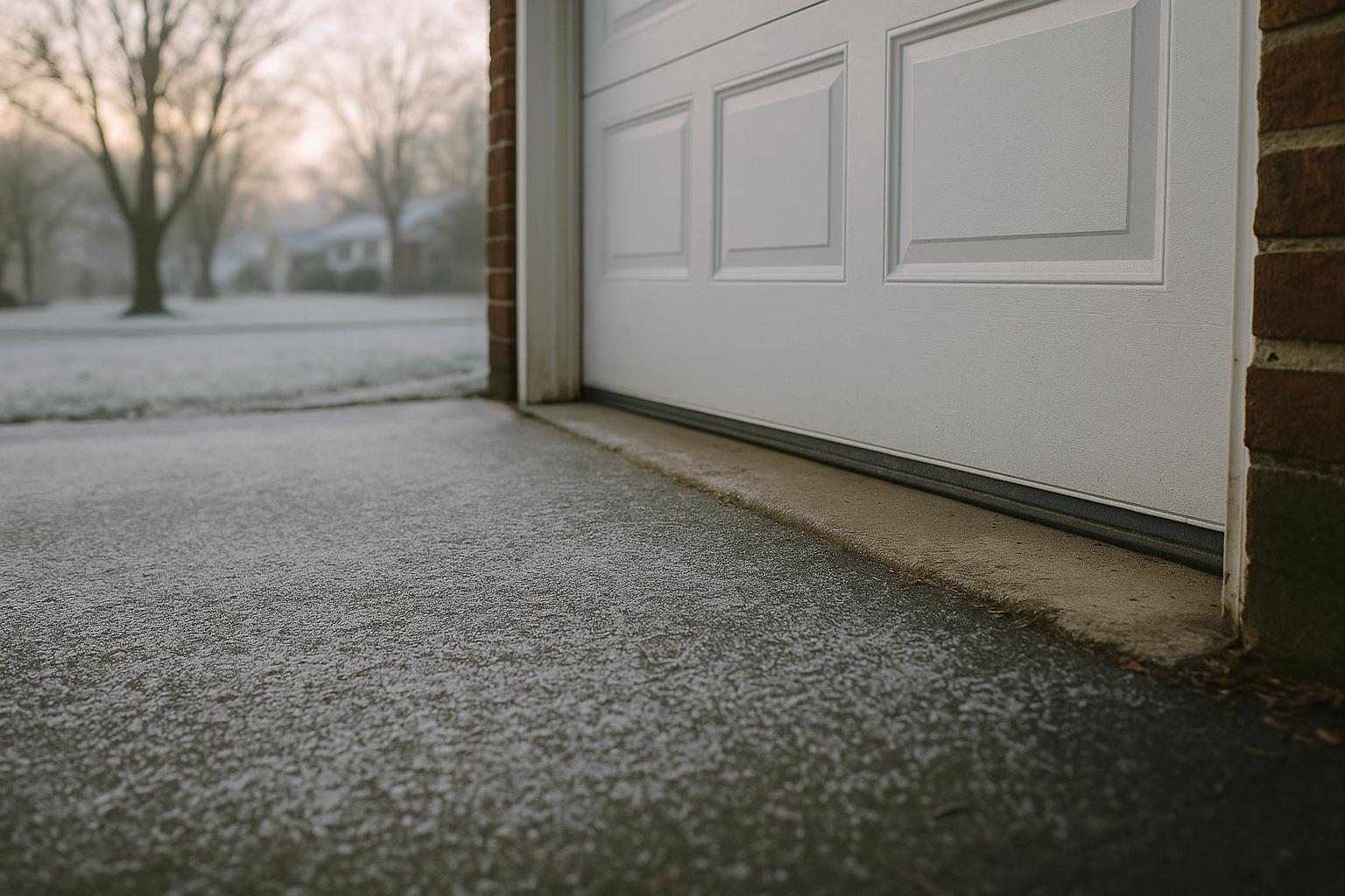What to Do When Your Garage Door Won't Open in Cold Weather